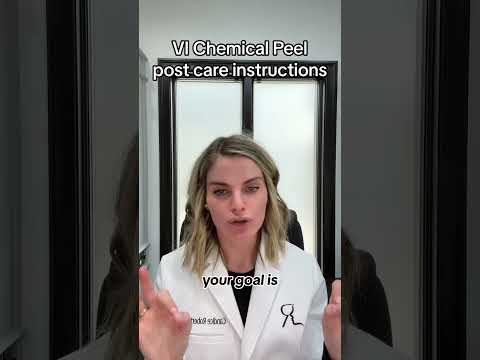 VI peel post care instructions