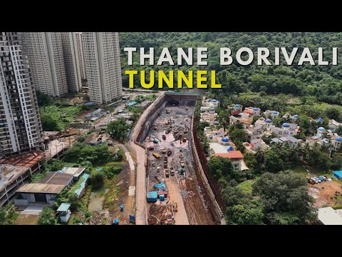 Thane To Borivali In 20 Minutes ! Thane Borivali Tunnel Update