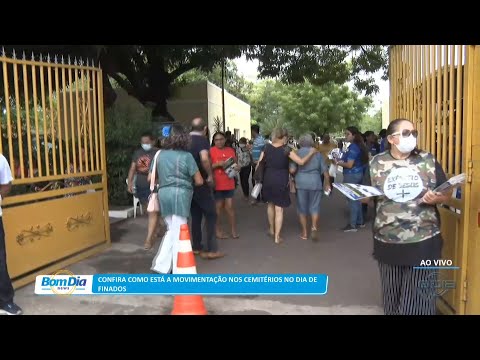 Confira como está a movimentação nos Cemitérios no Dia de Finados 02 11 2022