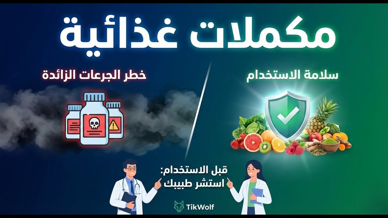 غلاف فيديو احذر! هذه المكملات الغذائية قد تدمر صحتك.. (5 مكملات يجب الانتباه لها)