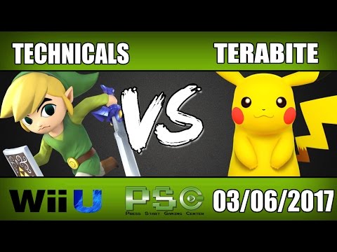 Technicals (Toon Link) vs Terabite (Pikachu) Winners Round 1 - Wii U - S4M