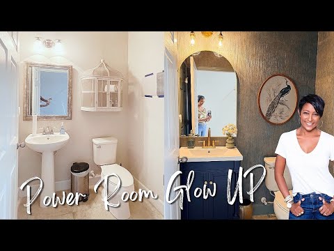 Weekend Powder Room Update | Affordable Design That Makes a Big Impact