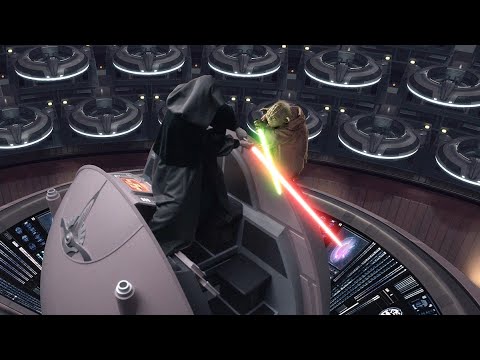 Yoda vs Palpatine [4K HDR] - Star Wars: Revenge of the Sith