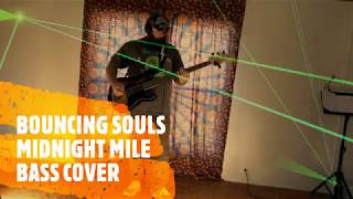 BOUNCING SOULS MIDNIGHT MILE BASS COVER