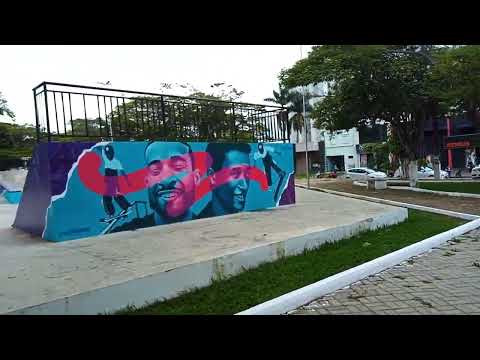 CHUVA EM VILHENA PRAÇA GENIVAL NUNES #dezembro #nascimentodejesus 