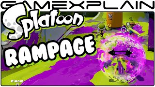 Splatoon - Andre RAMPAGES in Turf War on Blackbelly Skatepark (1080p60fps - Gameplay)