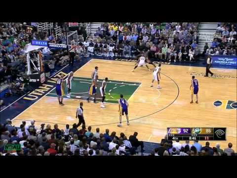 Nick Young Full Highlights (2014.04.15) @ Jazz - 41 Pts