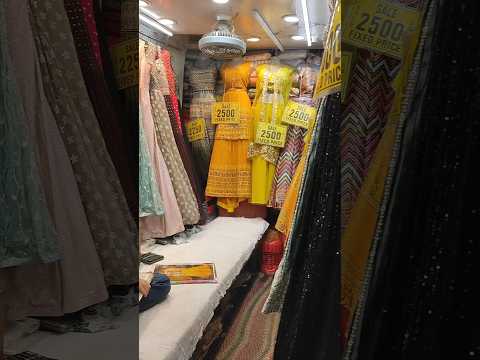 Chandni chowk market | Delhi cheapest market #ytshorts #fashion #lehenga #chandanichowk