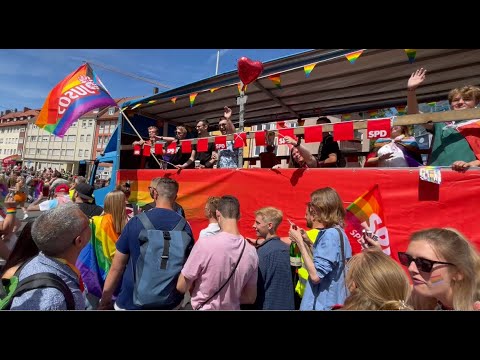 Nürnberg Christopher Street Day 2022 - CSD Demo #6