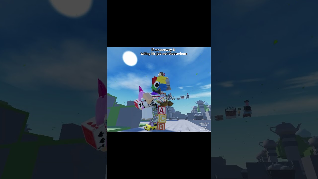 If mr.screwy Isn't taking his job seriouslt: #dieofdeath #roblox #robloxanimation #harken