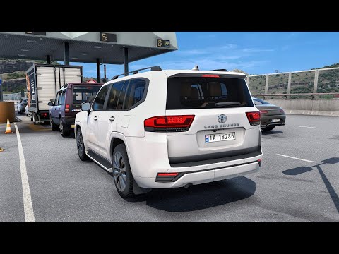 Toyota Land Cruiser 300 2022 | Euro Truck Simulator 2 | ETS2 1.57 Bus mods