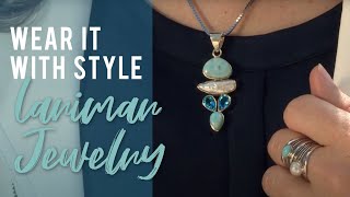 Blue Larimar Sterling Silver Ring Related Video Thumbnail