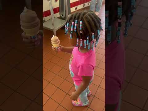 #foryou #icecream #chocolate #icecreamcone #daughter #foryou #foryourpage #foryoupage #shorts #treat
