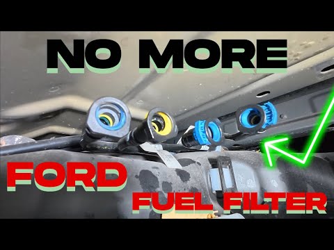 LONG Bed Ford Superduty | Fleece Fuel filter INSTALL How To #diy