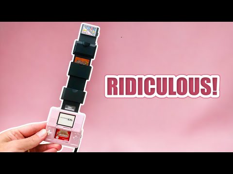 The Nintendo DS Mini Accessories Modded Game Tower