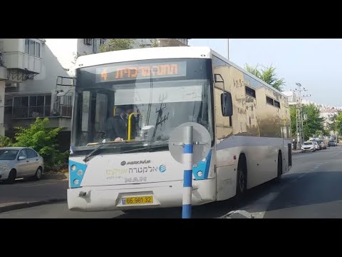 Buses of Electra Afikim, Yaron Bar Travels and A.M Nof at Quarter H (Rova Het) in Ashdod