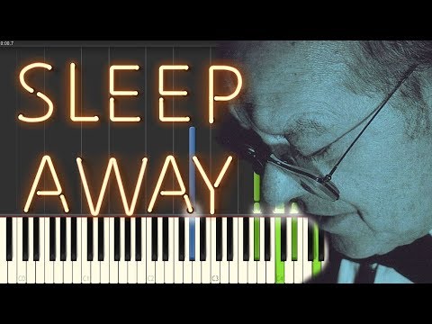 🎹 bob acri - sleep away (Piano Tutorial Synthesia)❤️♫