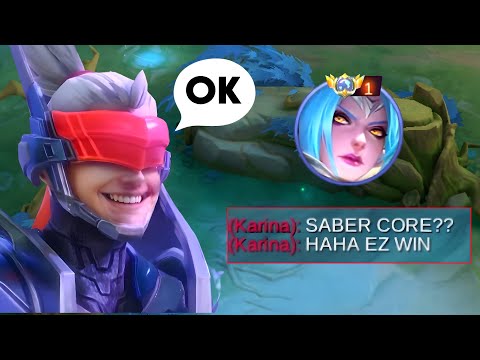 GLOBAL SABER LAUGH AT ENEMY TRASHTALK!! ( enemy said EZ win = 1 hit delete )