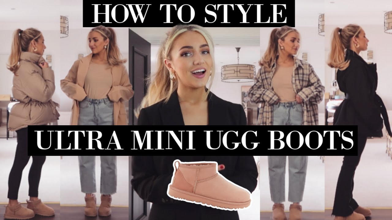 Watch video HOW TO STYLE ULTRA MINI UGG BOOTS! Outfit Ideas 2022 Now HOW TO STYLE ULTRA MINI UGG BOOTS! Outfit Ideas 2022
