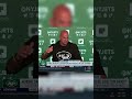 Jets HC on Zach Wilson "He DOESN'T need to be Tom Brady this season." #shorts