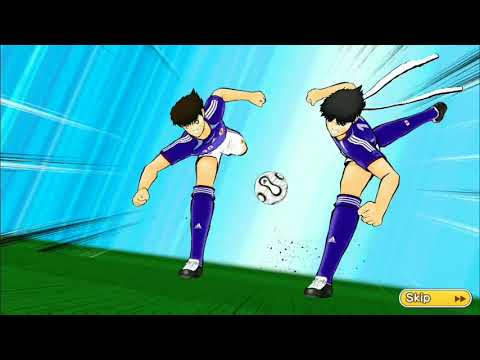 Gacha Samurai blue part 3 tergokil Captain Tsubasa Dream Team