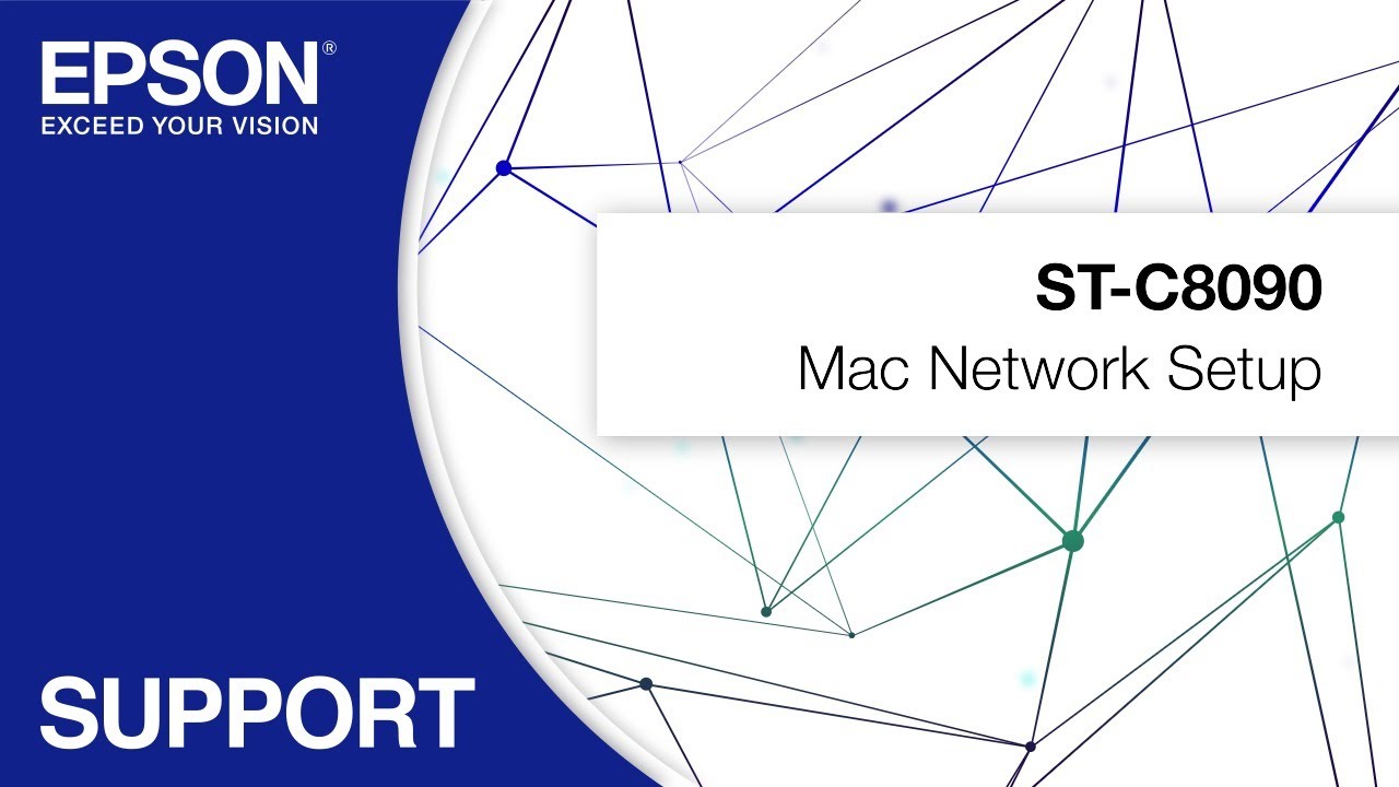 WorkForce ST-C8090 | Mac Network Setup
