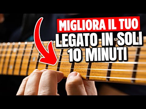 MIGLIORA IL TUO LEGATO IN 10 MINUTI | LEZIONI DI CHITARRA | IGNAZIO DI SALVO