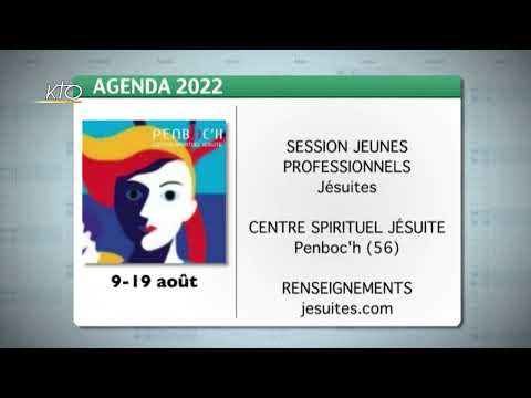 Agenda du 25 juillet 2022