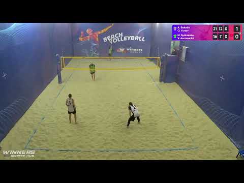 22:10 A. Bakotin / O. Yurtov - M. Sydorenko / V. Avramenko 03.04.2023 | Winners Beach Volleyball