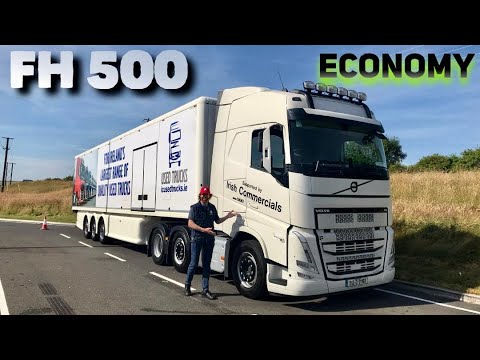 Economy Test Drive VOLVO FH 500 I-Save at 44 Tonne Gross