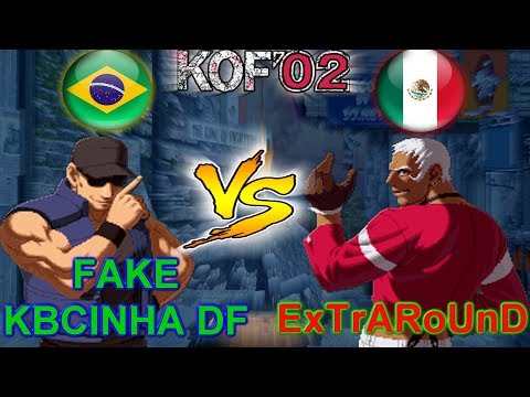 KOF 2002 - FAKE KBCINHA DF vs ExTrARoUnD