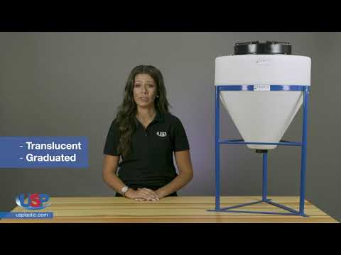 Tamco® Heavy Duty Cone Bottom Tanks | U.S. Plastic Corporation®