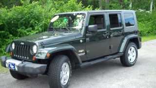 preview picture of video 'Used 2010 Jeep Wrangler Unlimited Sahara #8693 Southern Maine Motors Saco Me Car Dealers'