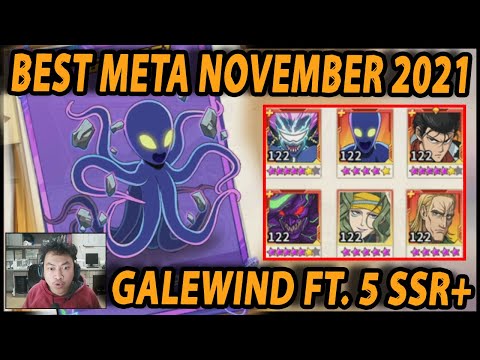🔥🔥GALEWIND FT. 5 SSR+ [META TERBAIK NOVEMBER 2021] - ONE PUNCH MAN: The Strongest