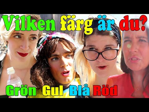 Vilken färg är du? (DEL 2) FESTEN!