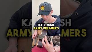 Army Dreamers | Kate Bush (Fingerstyle guitar cover) #katebush #fingerstyle #shorts