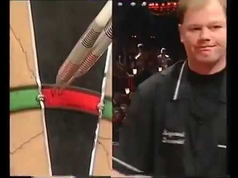 Dave Askew vs Raymond Van Barneveld World Championship Darts 1995
