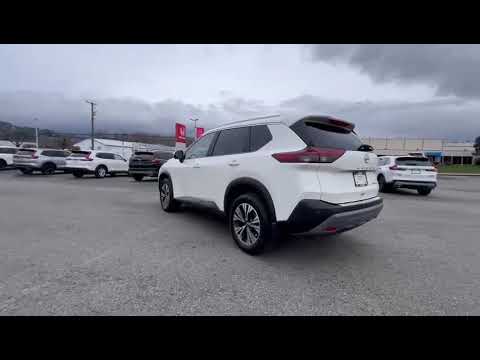 2023 Nissan Rogue AWD SV Moonroof in White for sale at Murray Honda in Chilliwack, BC