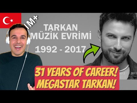 🇹🇷Tarkan Müzik Evrimi | 1992 - 2017 🎶 İtalyan Tepkisi 😱
