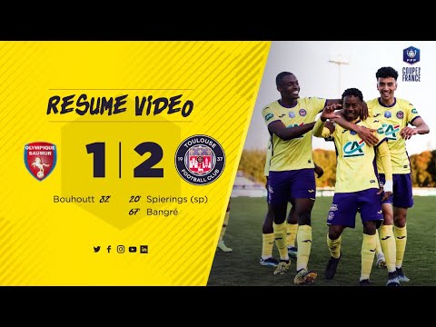 #OSFCTFC Le résumé vidéo de Saumur/TFC, 8ème de finale de Coupe de France