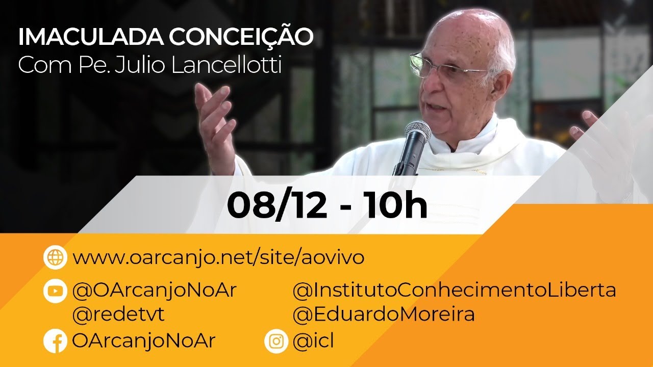 Missa da Imaculada Conceição com Pe. Julio Lancellotti – 08/12/2024