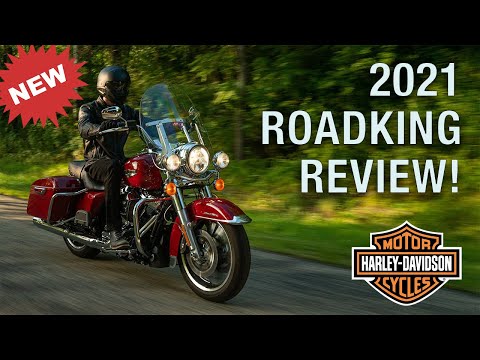 2021 ROAD KING REVIEW / TEST RIDE - CRIMSON RED & STONE WASHED WHITE PEARL