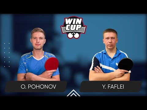 13:00 Oleksandr Pohonov - Yevhenii Faflei West 3 WIN CUP 26.05.2024 | Table Tennis WINCUP