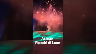 Fuochi d'artificio sulla neve ad Asiago