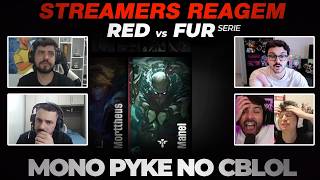 GUIGO É O PONTO FRACO DA FURIA? | STREAMERS REAGINDO FUR vs RED
