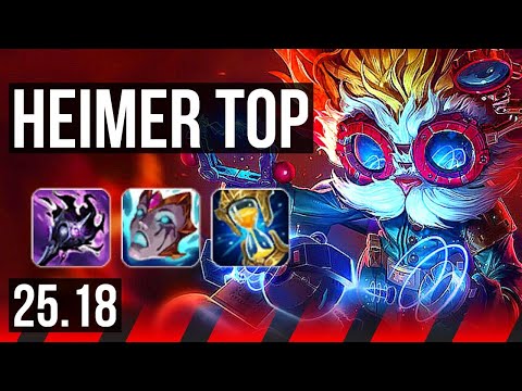 HEIMERDINGER vs AATROX (TOP) | KR Master | 25.18