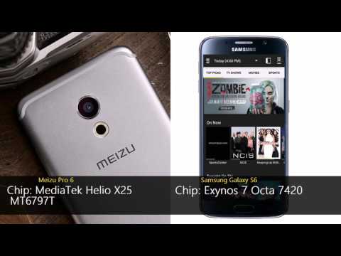 Meizu Pro 6 vs Samsung Galaxy S6