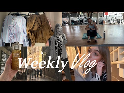 WEEKLY VLOG- Routine, shopping, life update – @alba_prubias