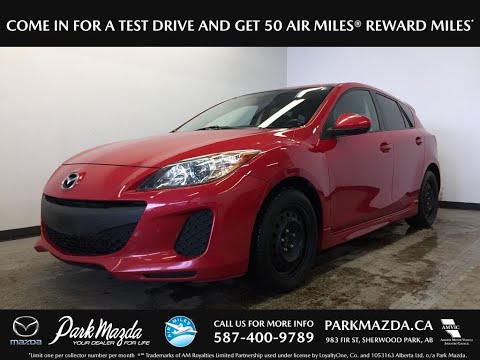 RED 2012 Mazda Mazda3  Review Sherwood Park Alberta - Park Mazda