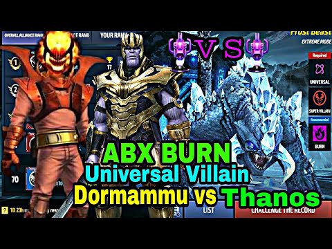 ABX Burn! Universal Super Villains Gameplay Guide - Marvel Future Fight